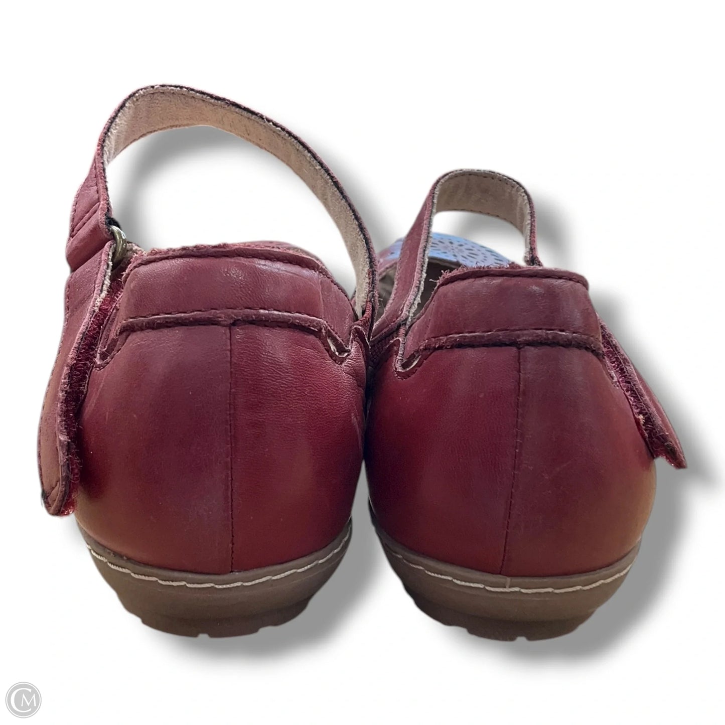 Shoes Flats By Earth In Red, Size: 9.5