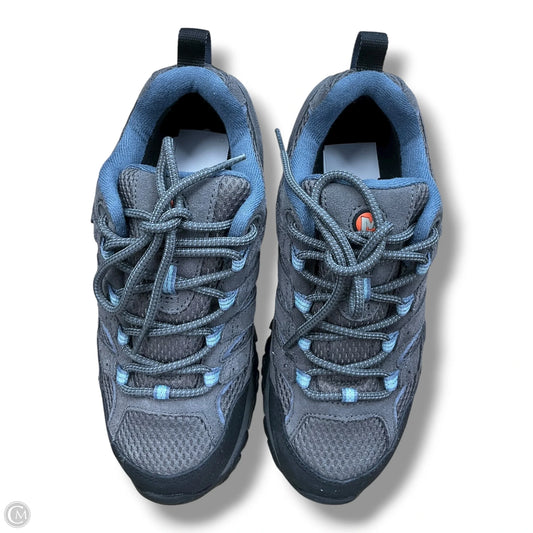 Shoes Hiking By Merrell In Grey, Size: 6