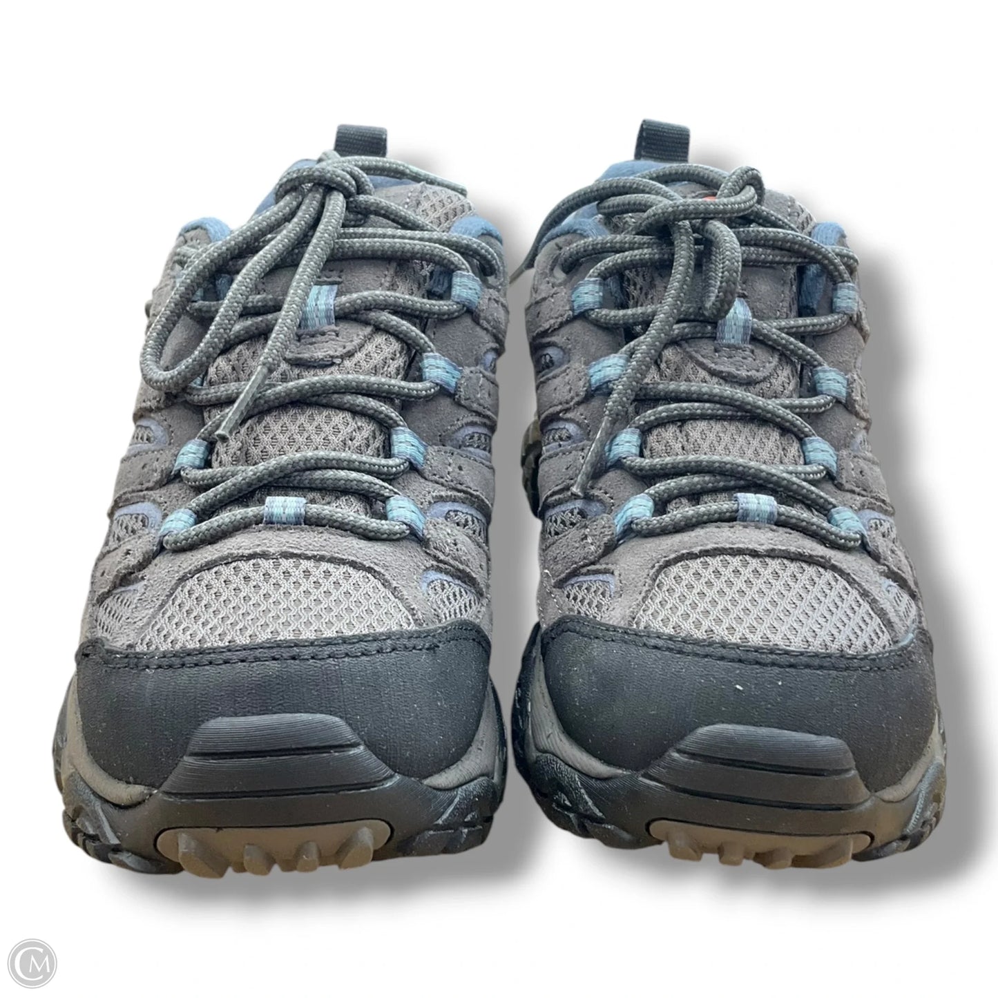 Shoes Hiking By Merrell In Grey, Size: 6