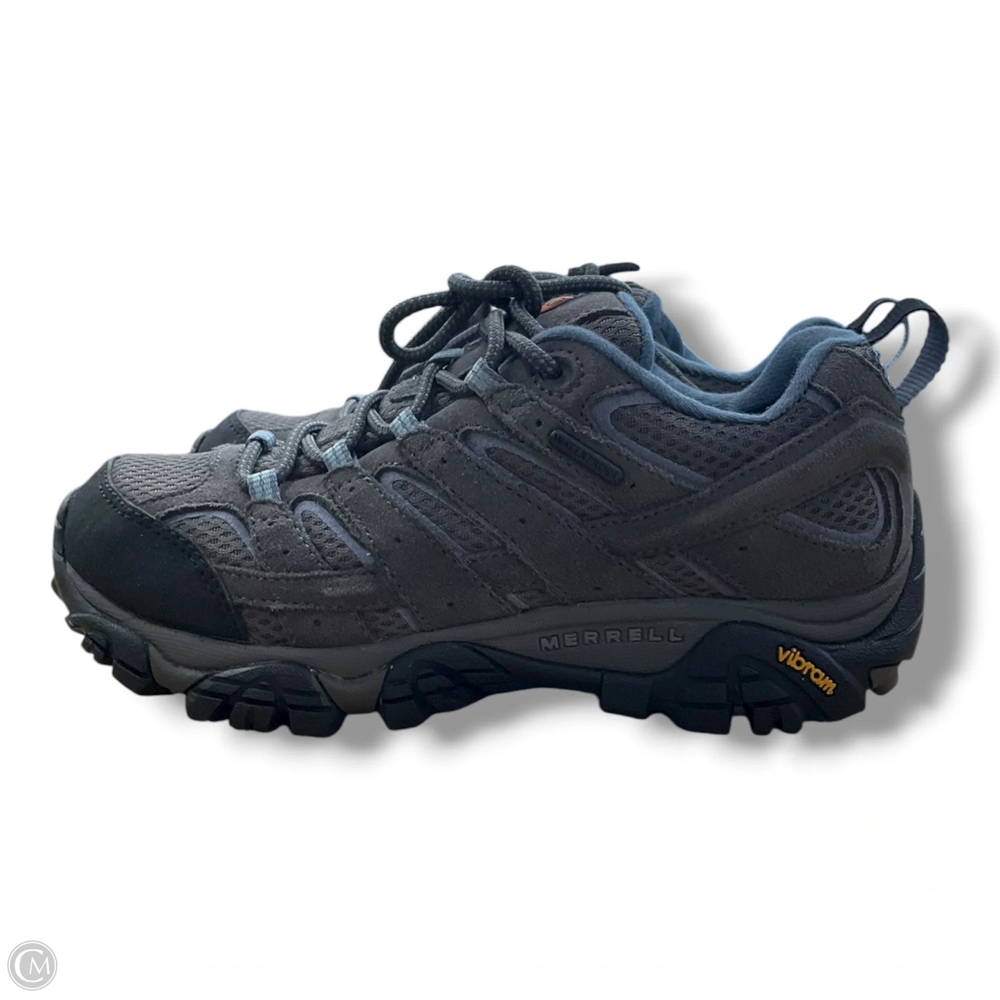 Shoes Hiking By Merrell In Grey, Size: 6