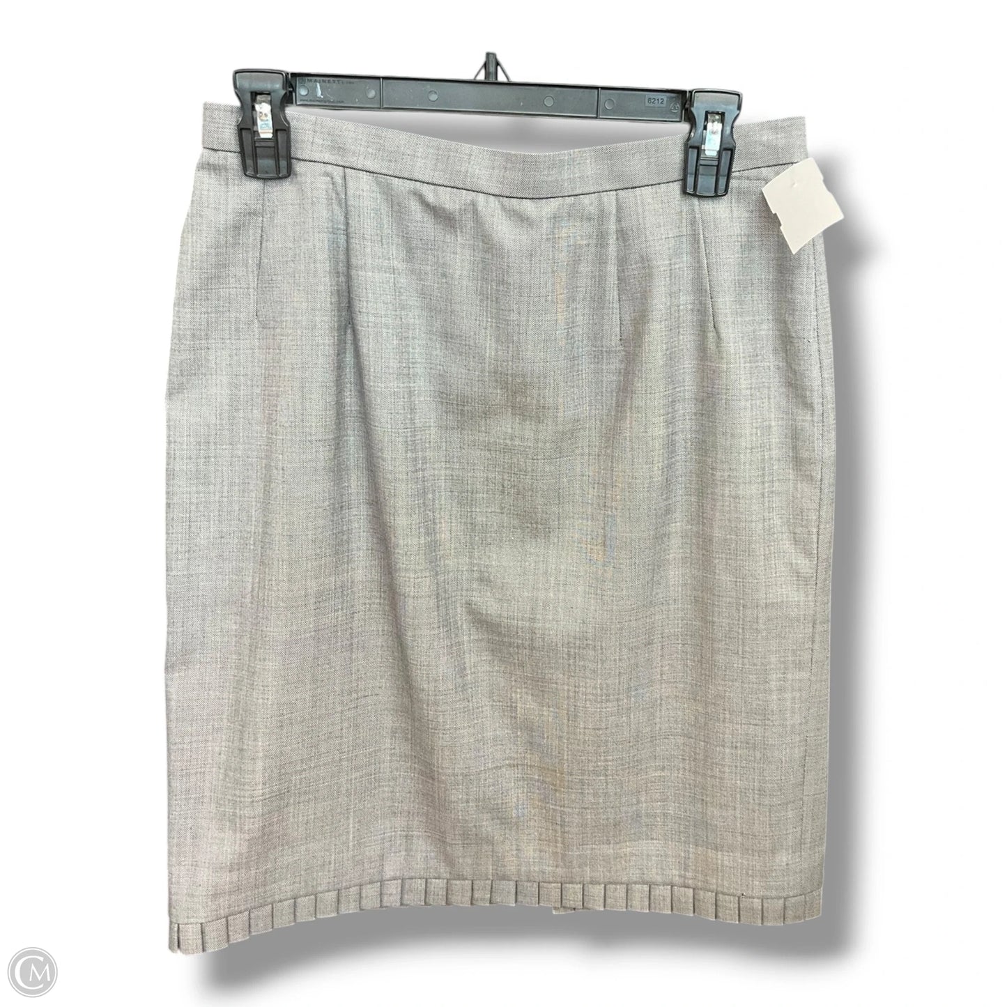 Skirt Set 2pc By Carlisle In Grey, Size: 6