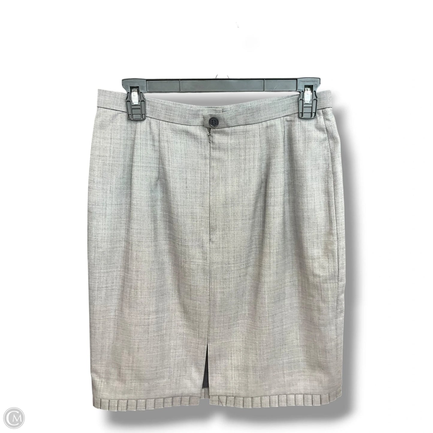 Skirt Set 2pc By Carlisle In Grey, Size: 6