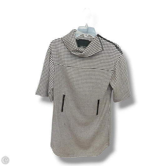 Dress Casual Midi By Carlisle In Black & White, Size: S
