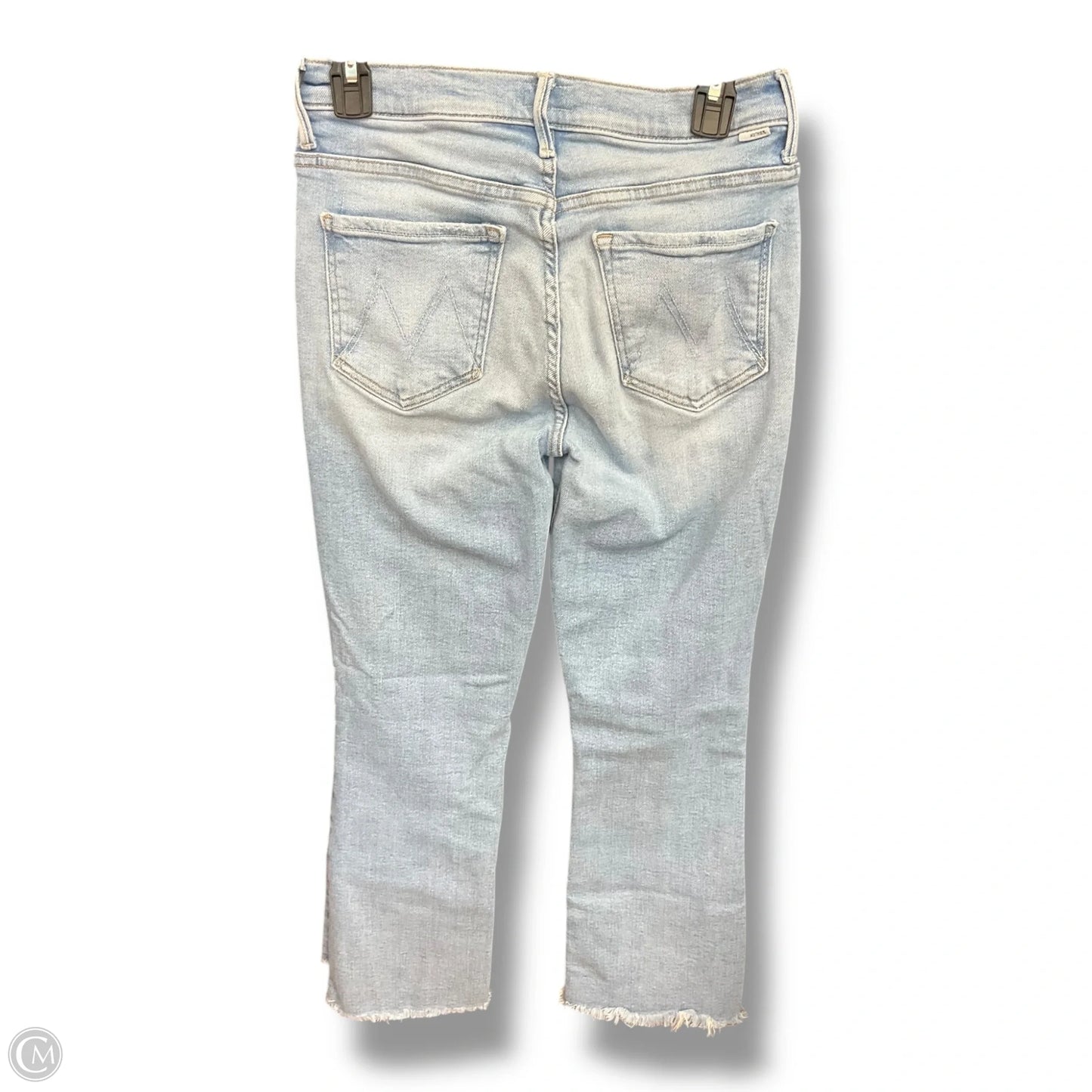 Jeans Straight By Mother In Blue Denim, Size: 6
