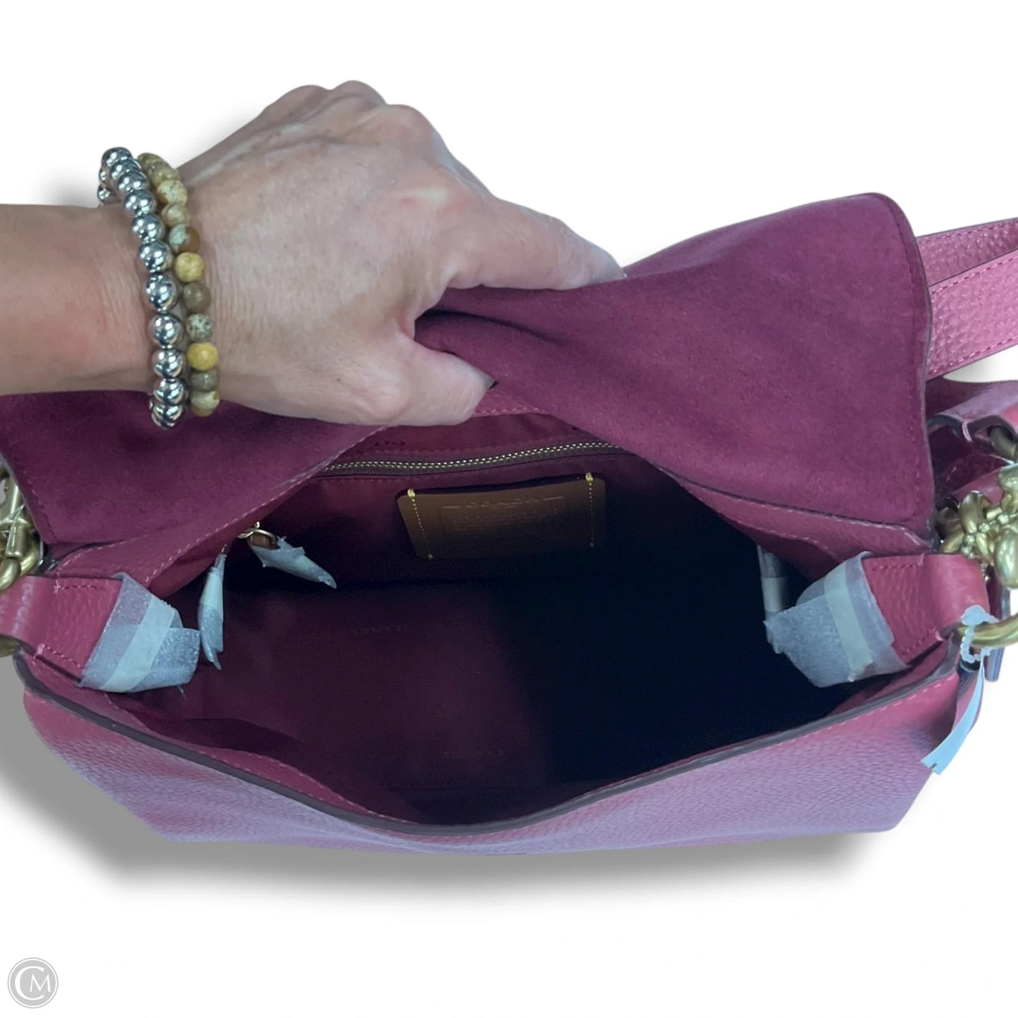 Crossbody Designer By Coach, Size: Large