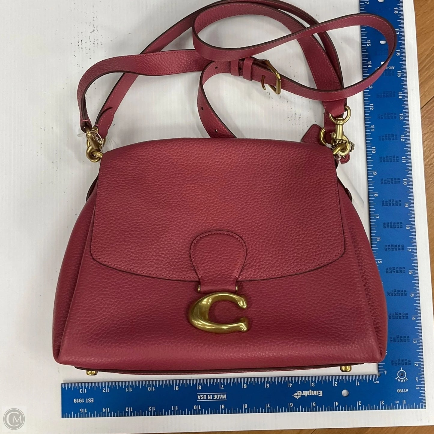 Crossbody Designer By Coach, Size: Large