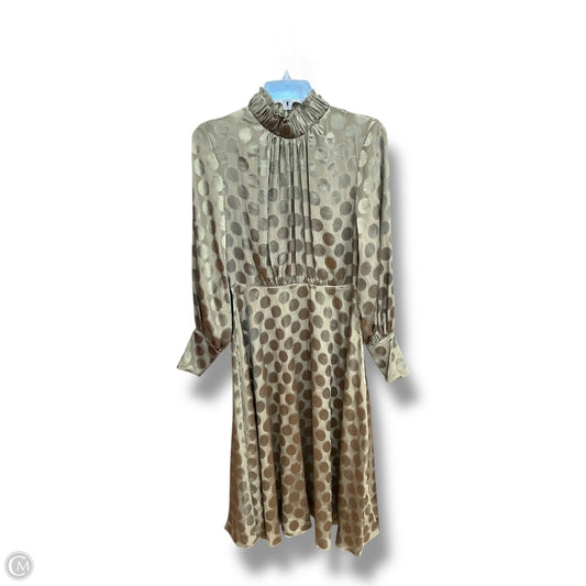 Dress Casual Midi By Calvin Klein In Green, Size: S