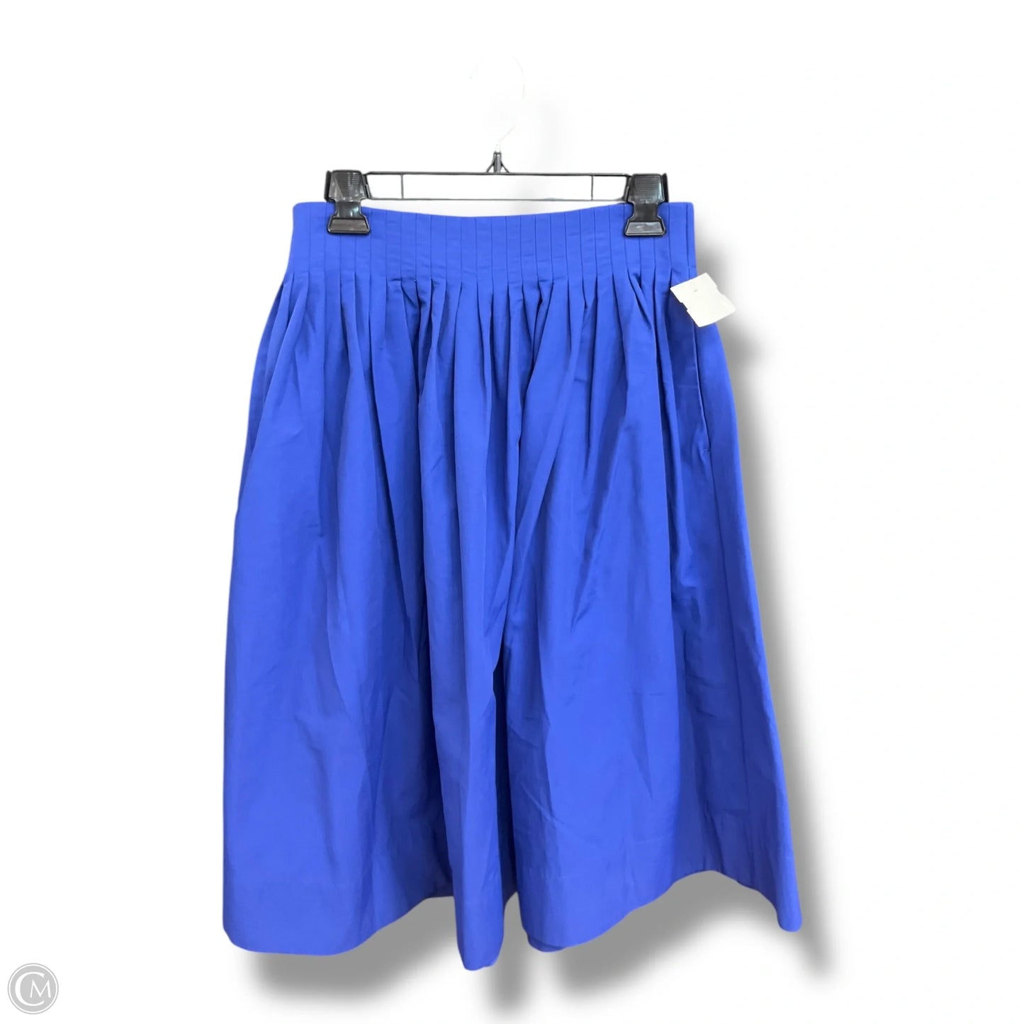 Skirt Midi By Banana Republic In Blue, Size: 4