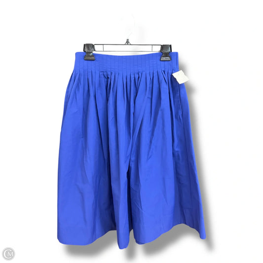 Skirt Midi By Banana Republic In Blue, Size: 4