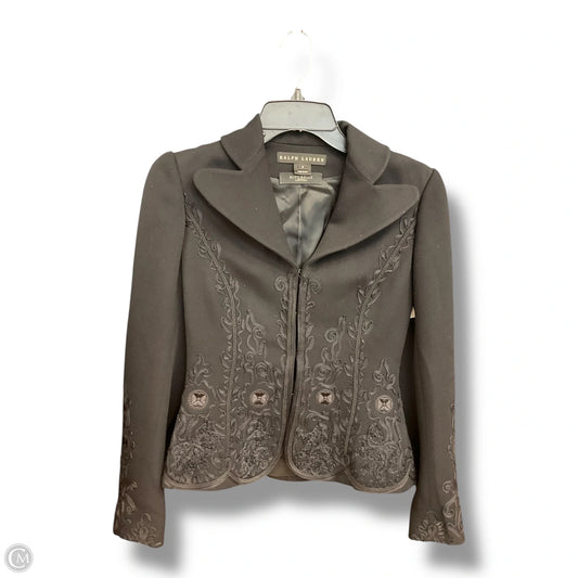Blazer By Ralph Lauren In Black, Size: S
