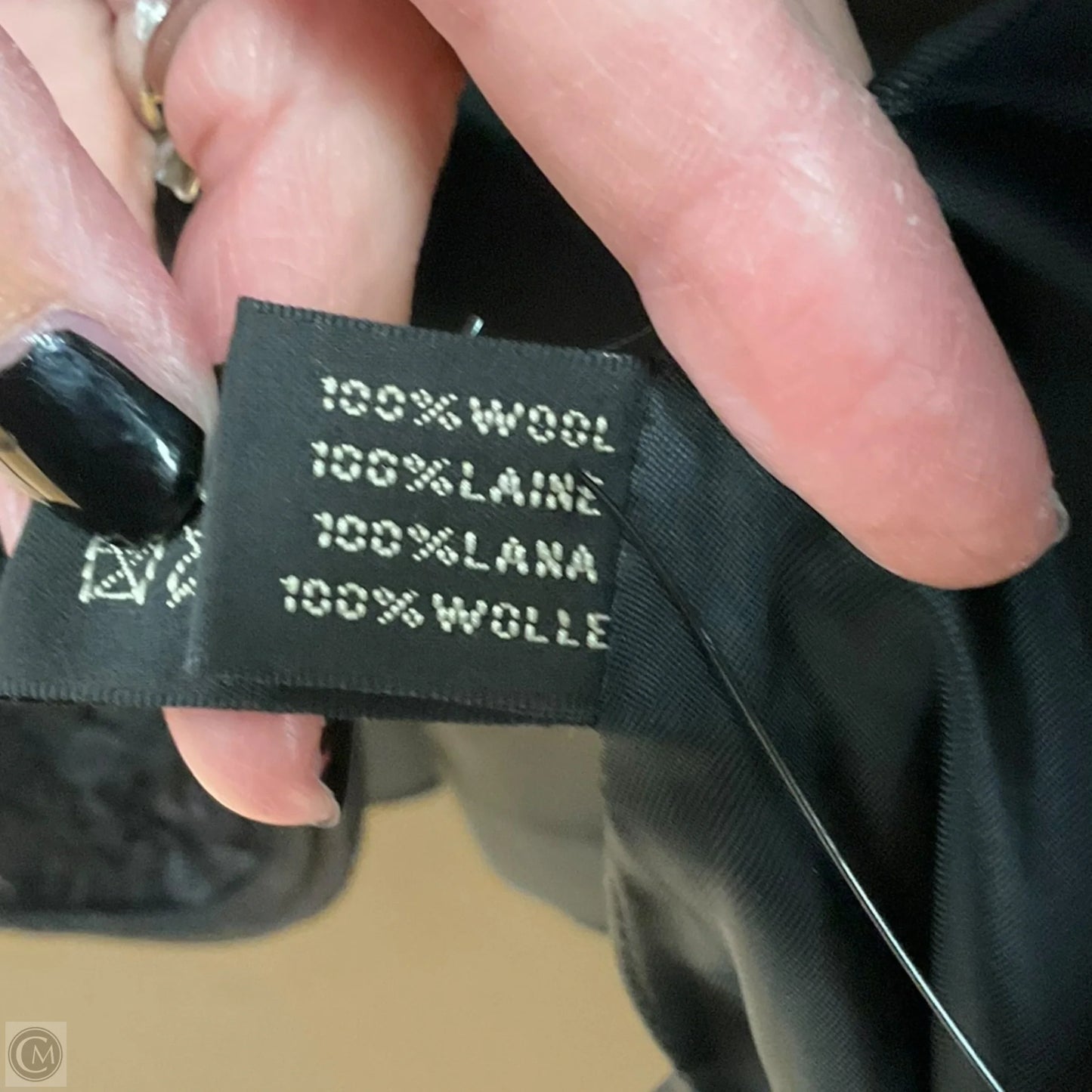 Blazer By Ralph Lauren In Black, Size: S