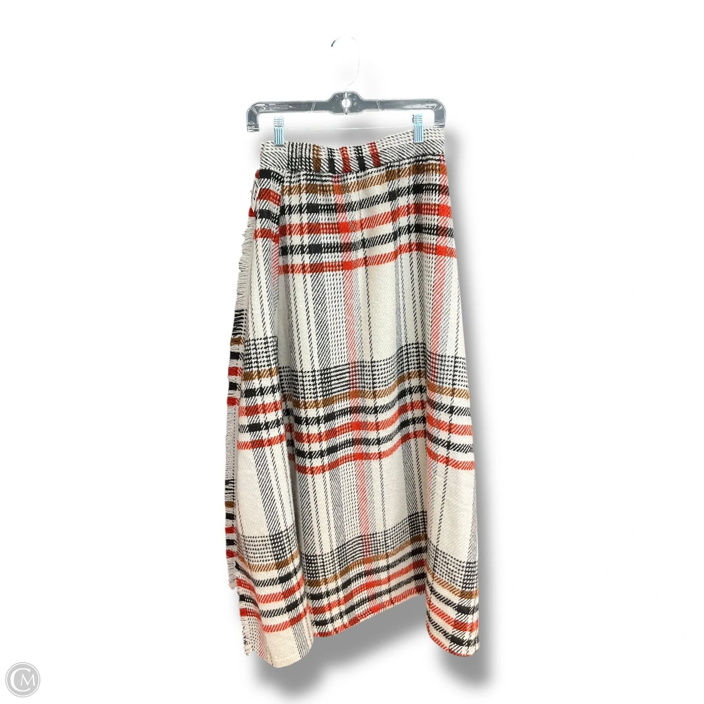 Skirt Maxi By Mare Mare In Plaid Pattern, Size: 4