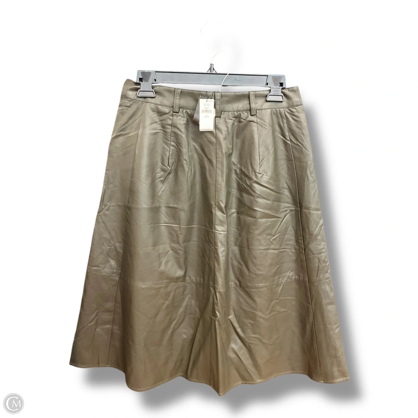 Skirt Midi By Banana Republic In Green, Size: 2