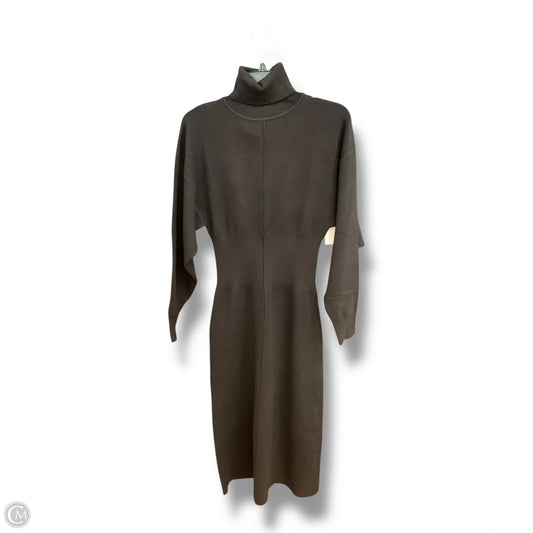 Dress Sweater By Zara In Black, Size: M