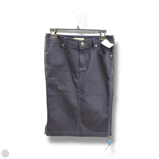 Skirt Luxury Designer By Burberry In Navy, Size: 8