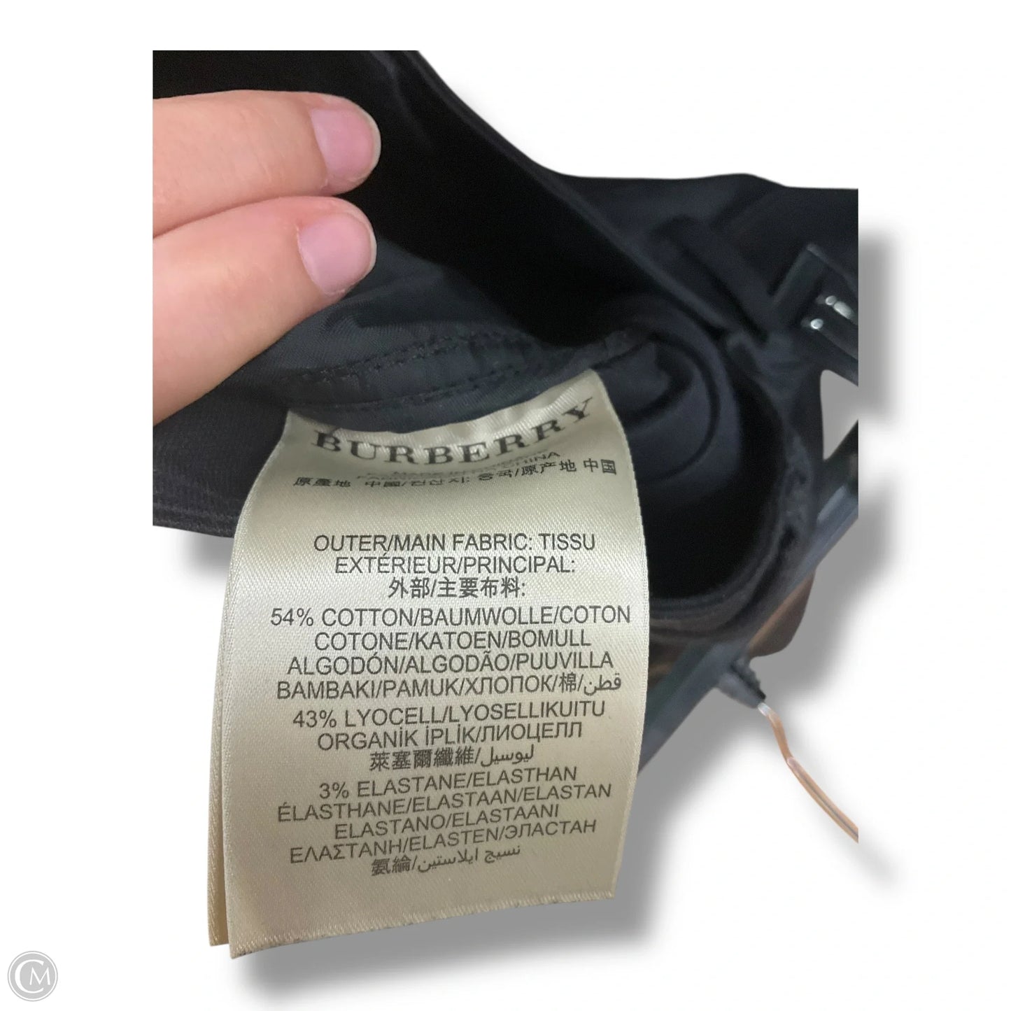 Skirt Luxury Designer By Burberry In Black, Size: 6