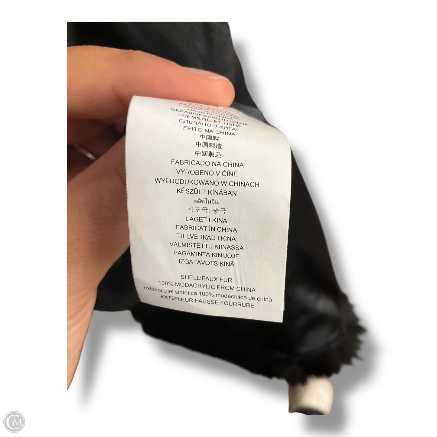 Vest Faux Fur & Sherpa By Michael By Michael Kors In Black, Size: 2x