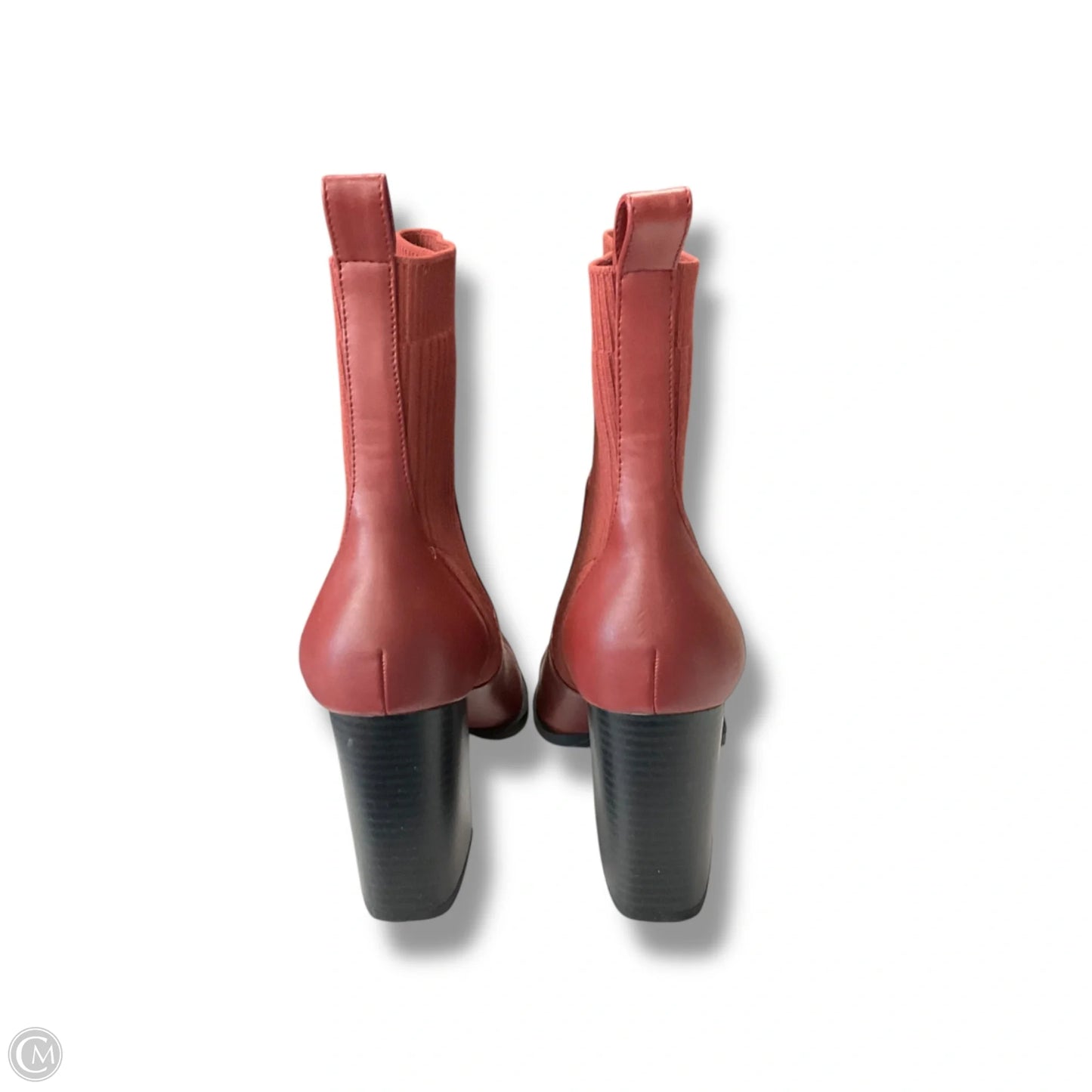 Boots Ankle Heels By Open Edit In Red, Size: 6.5