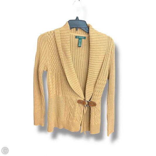 Cardigan By Ralph Lauren In Tan, Size: S