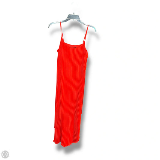 Dress Party Midi By Banana Republic In Red, Size: S