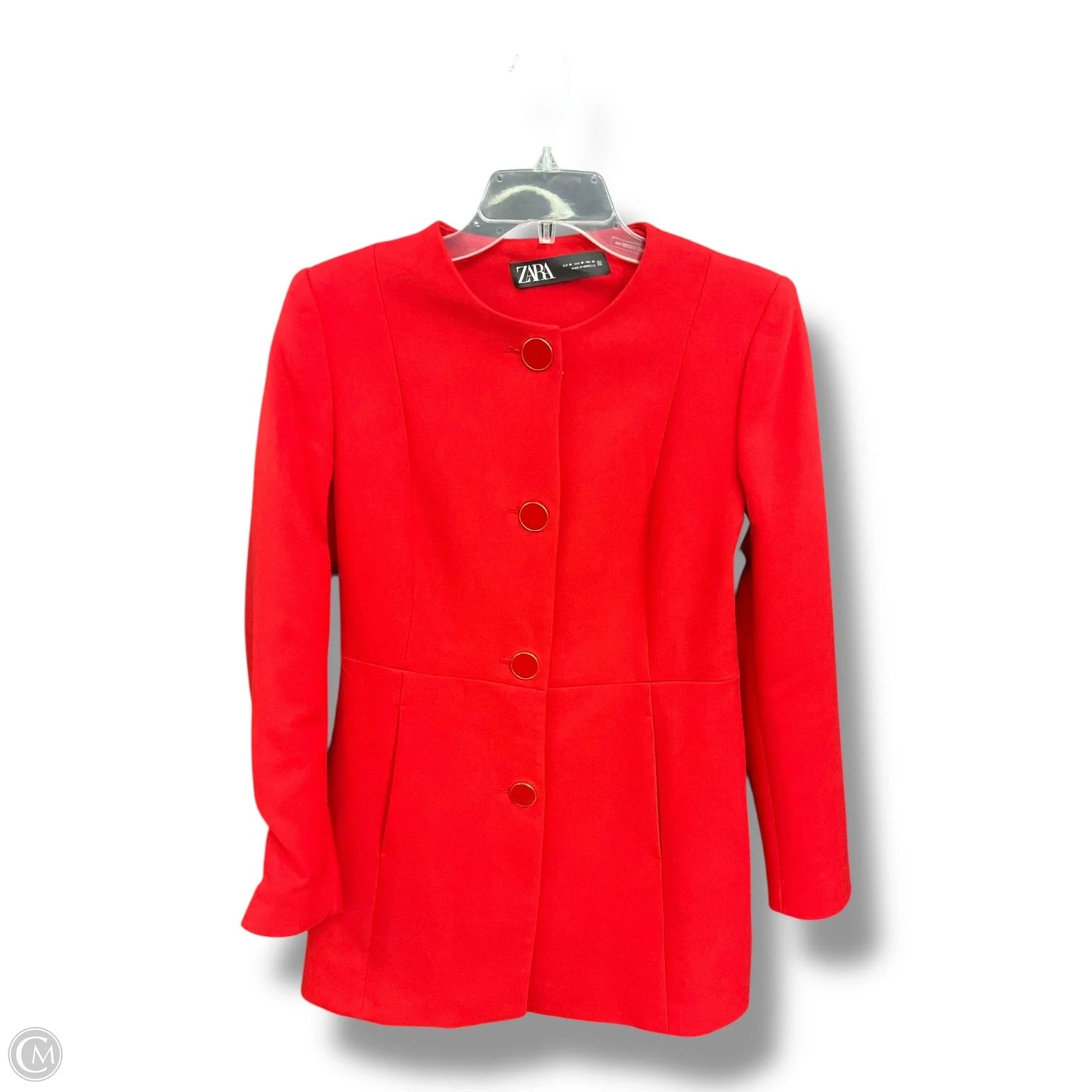 Blazer By Zara In Red, Size: M
