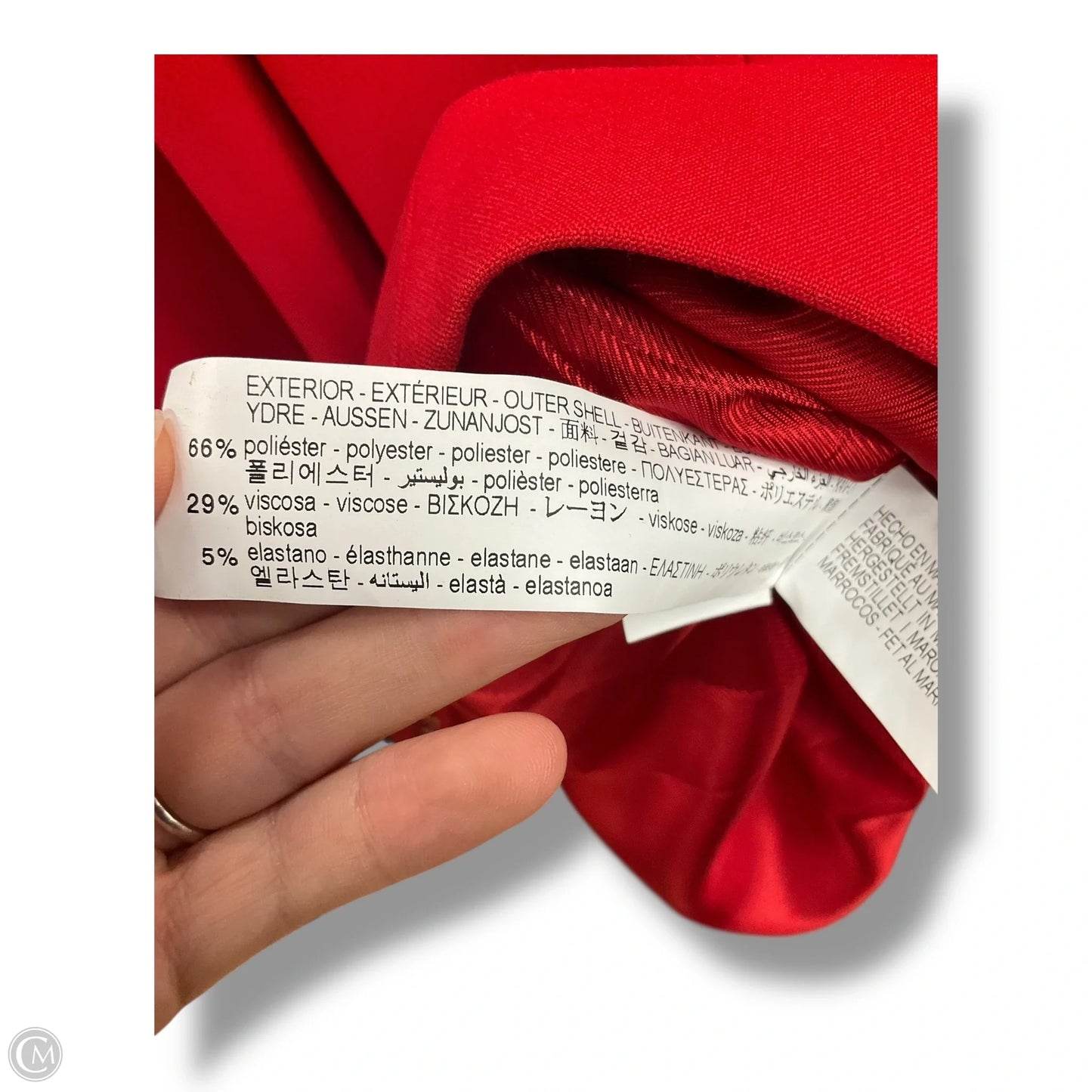 Blazer By Zara In Red, Size: M