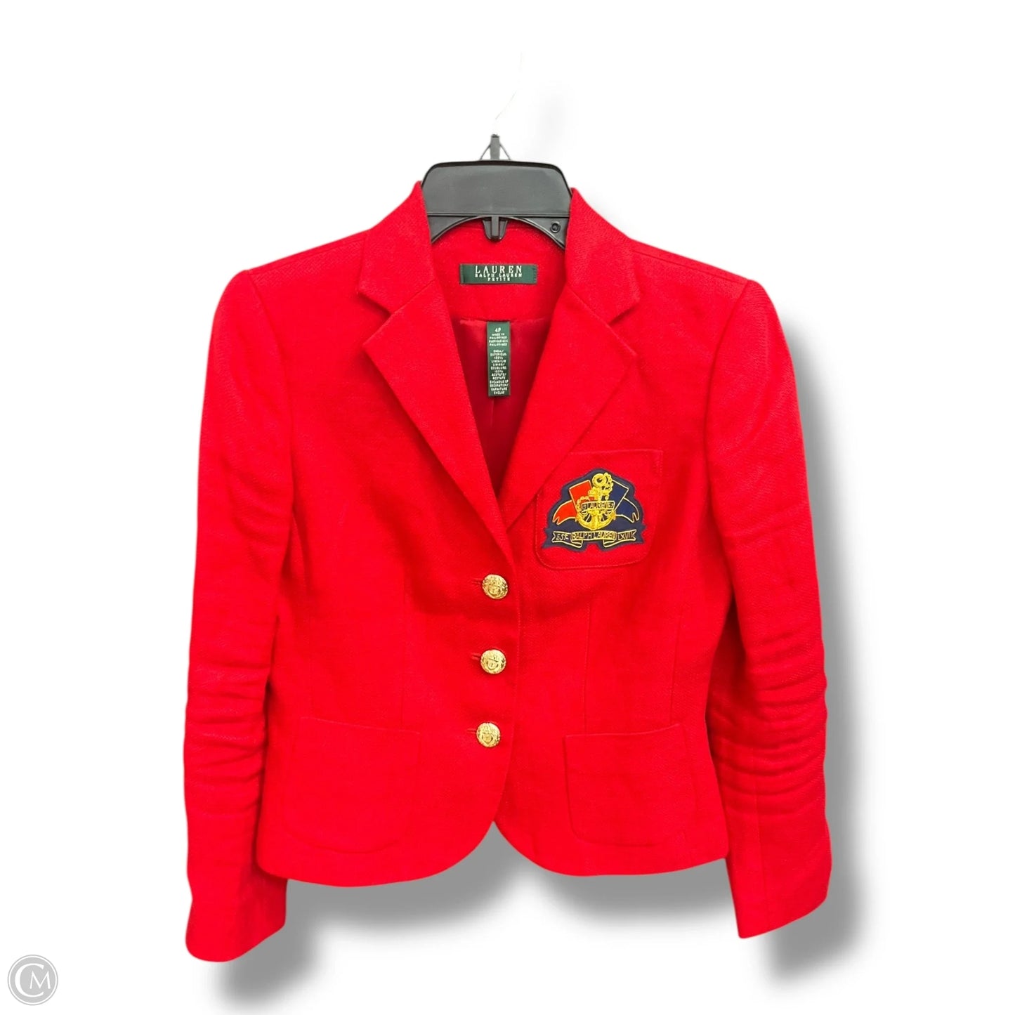 Blazer By Ralph Lauren In Red, Size: S