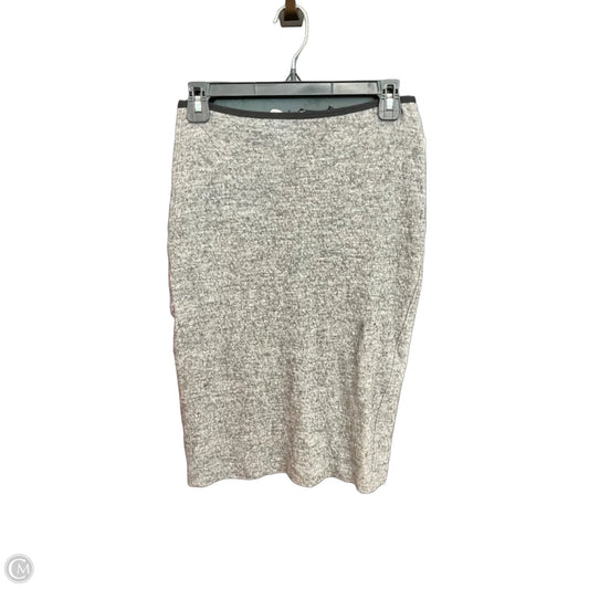 Skirt Midi By Madewell In Grey, Size: 2
