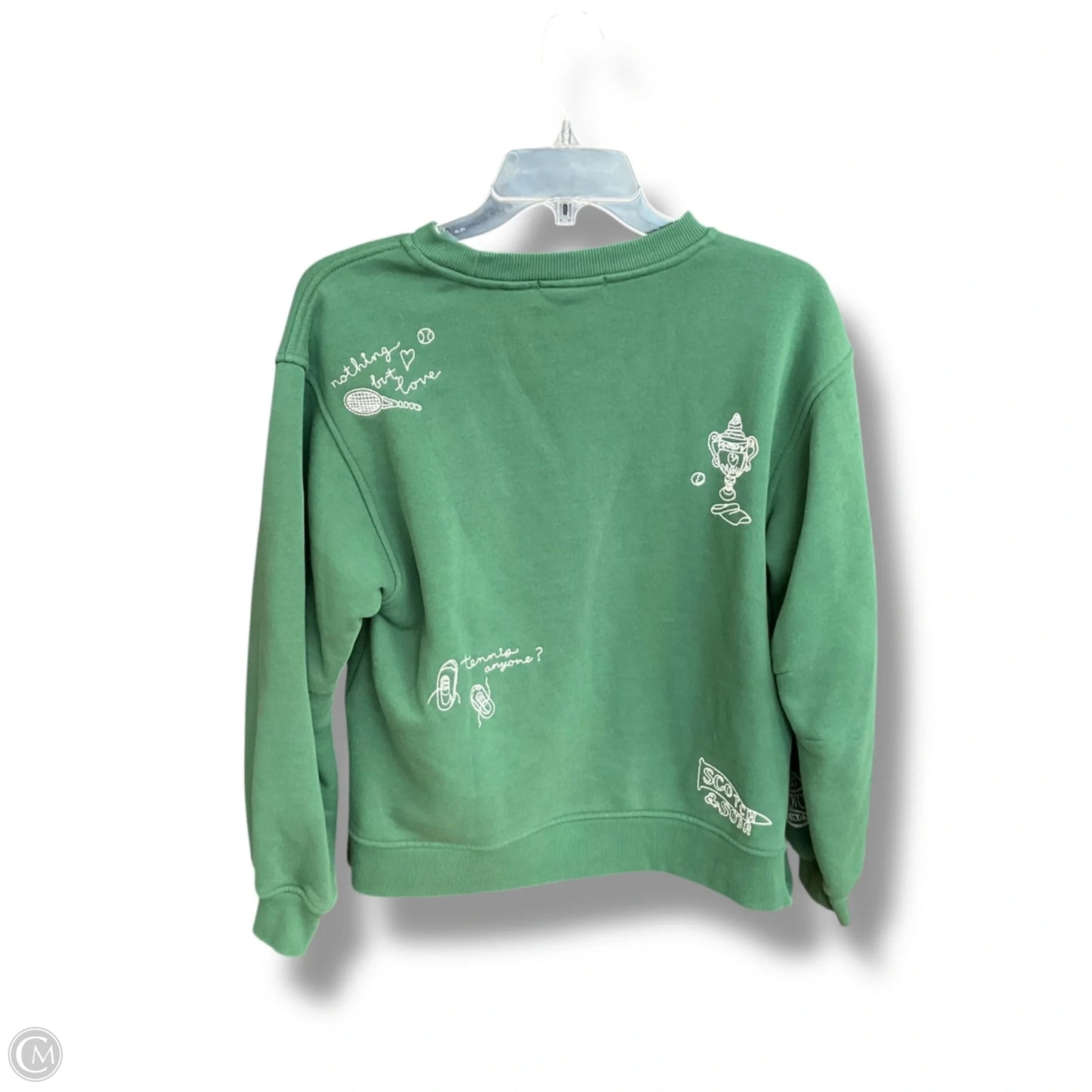 Sweatshirt Crewneck By Scotch & Soda In Green, Size: Xs