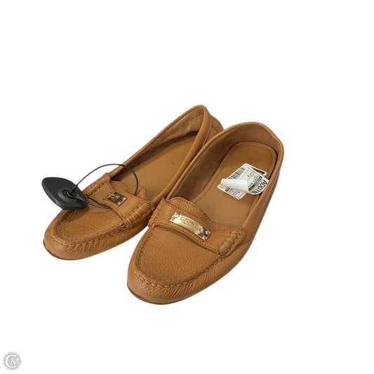 Shoes Designer By Coach In Tan, Size: 8