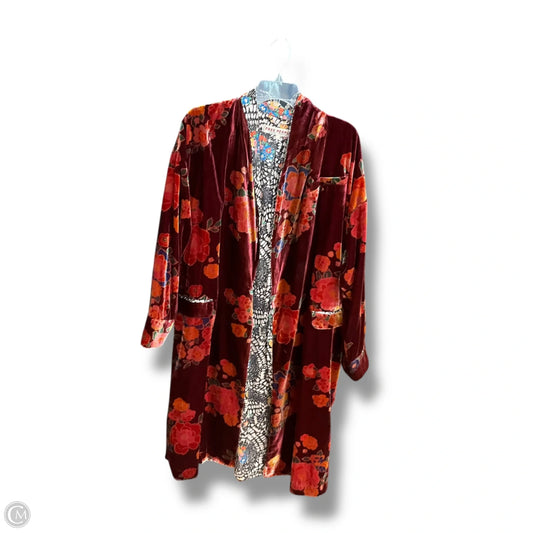 Cardigan By Free People In Red, Size: S