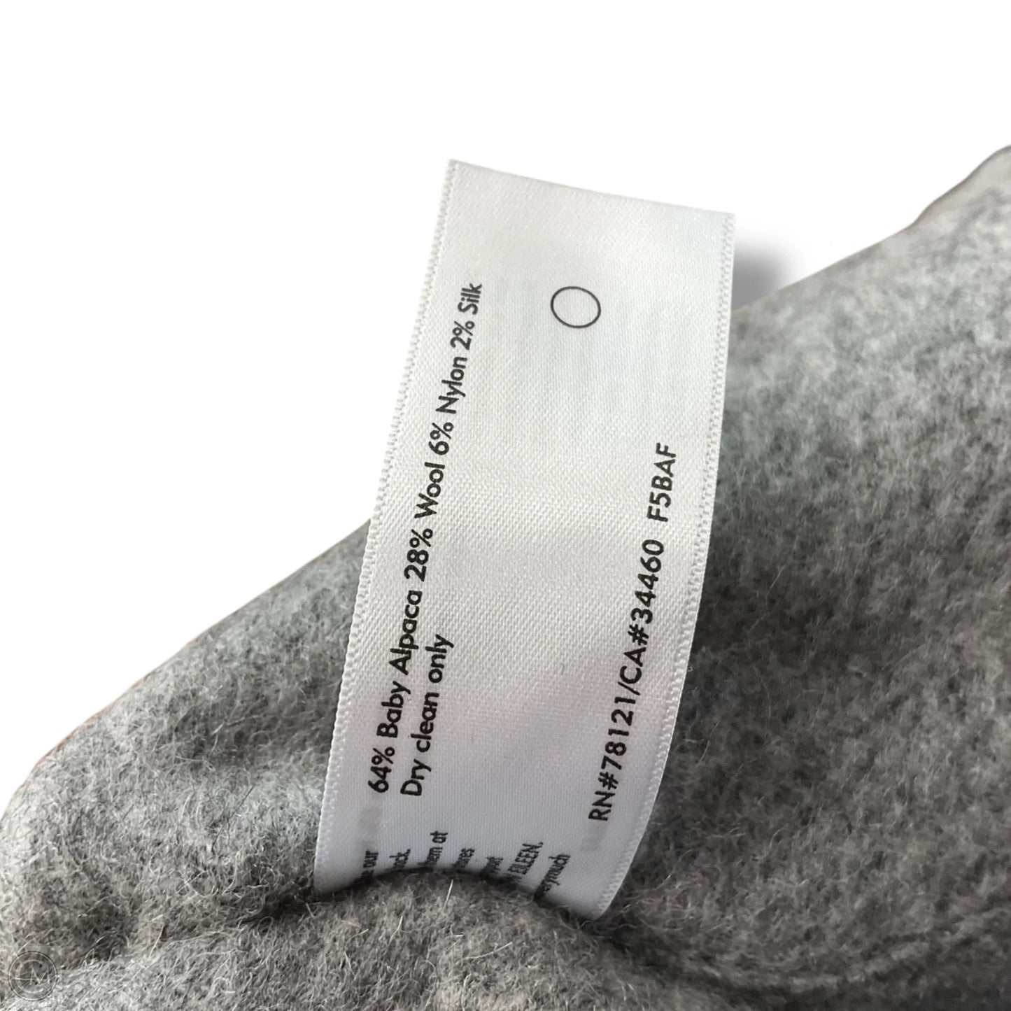 Poncho By Cmb In Grey & Tan, Size: Osfm