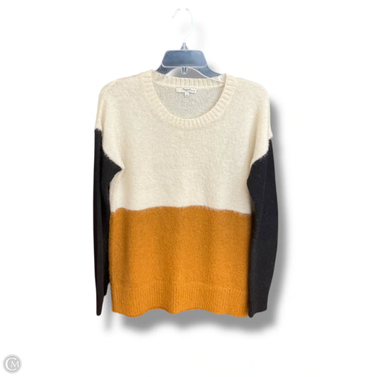 Sweater By Madewell In Black & Tan, Size: S