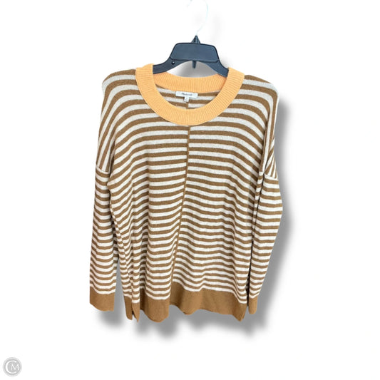Sweater By Madewell In Striped Pattern, Size: M