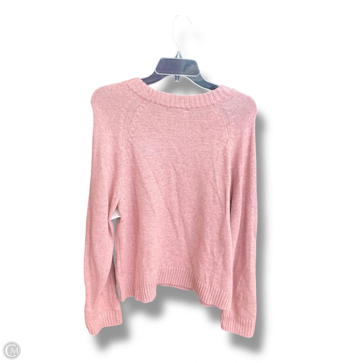 Sweater By Gap In Pink, Size: L
