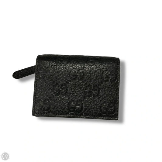 Wallet Luxury Designer By Gucci, Size: Small