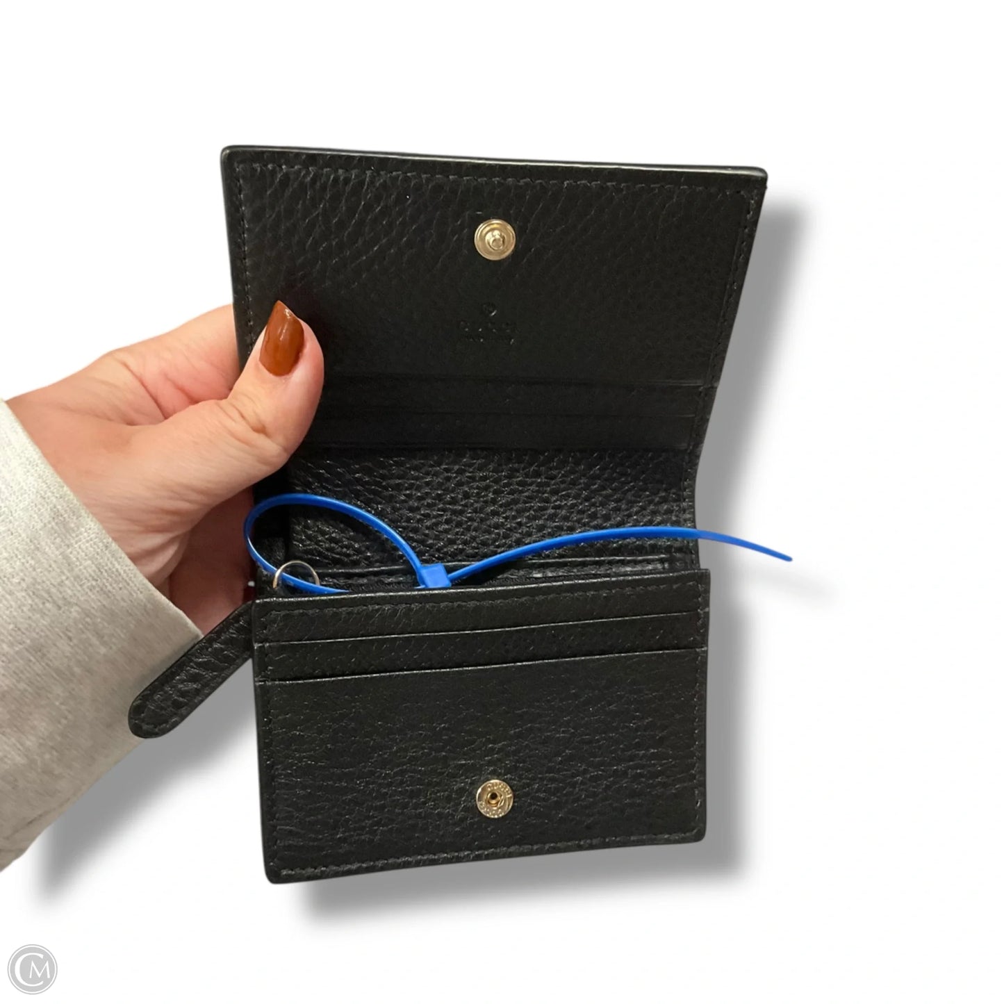 Wallet Luxury Designer By Gucci, Size: Small