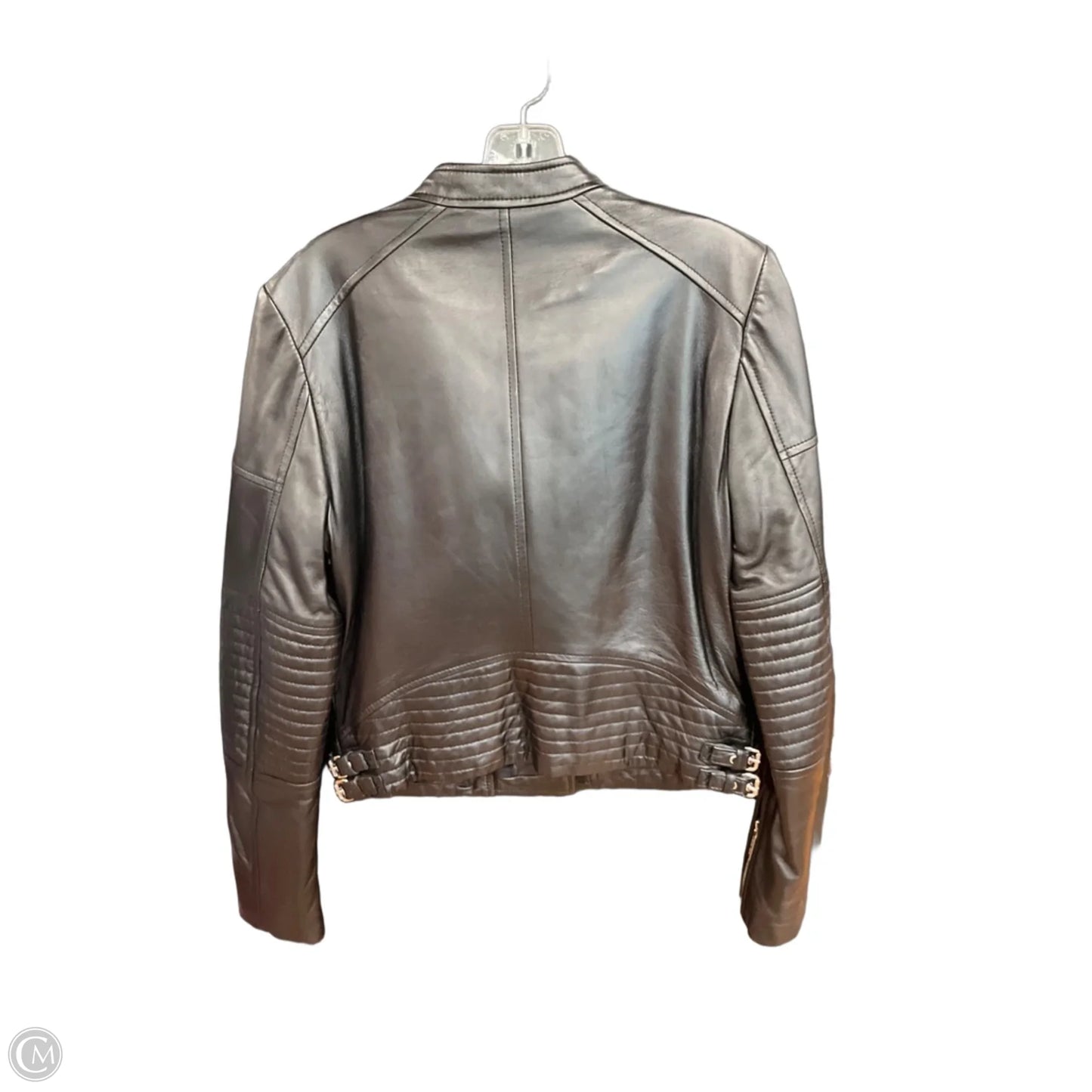 Jacket Designer By Michael Kors In Black, Size: M
