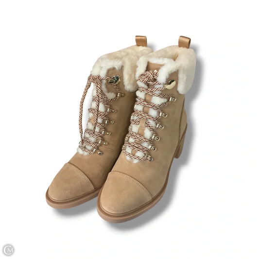 Boots Designer By Kate Spade In Pink, Size: 9