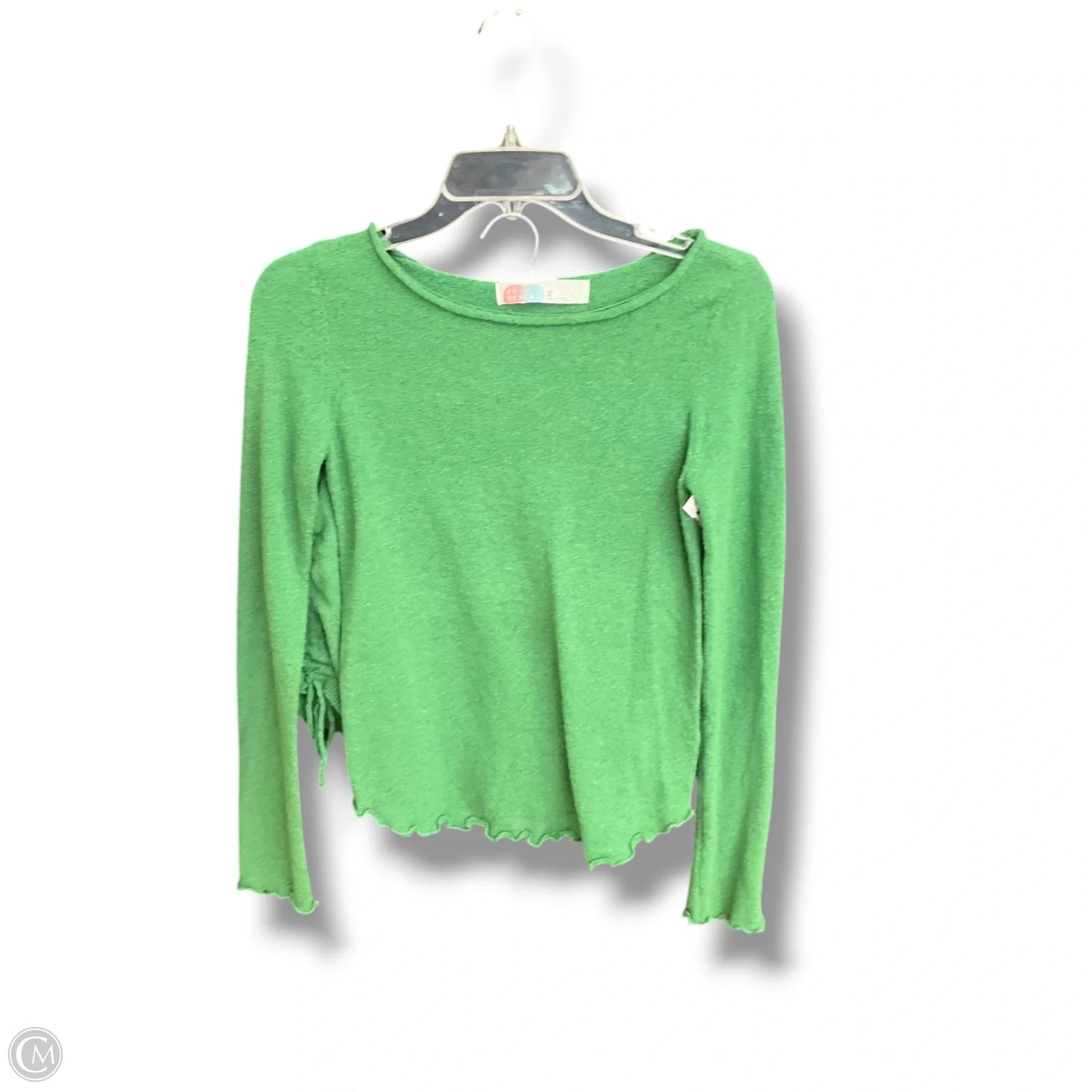Top 2pc Long Sleeve By Free People In Green, Size: Xs