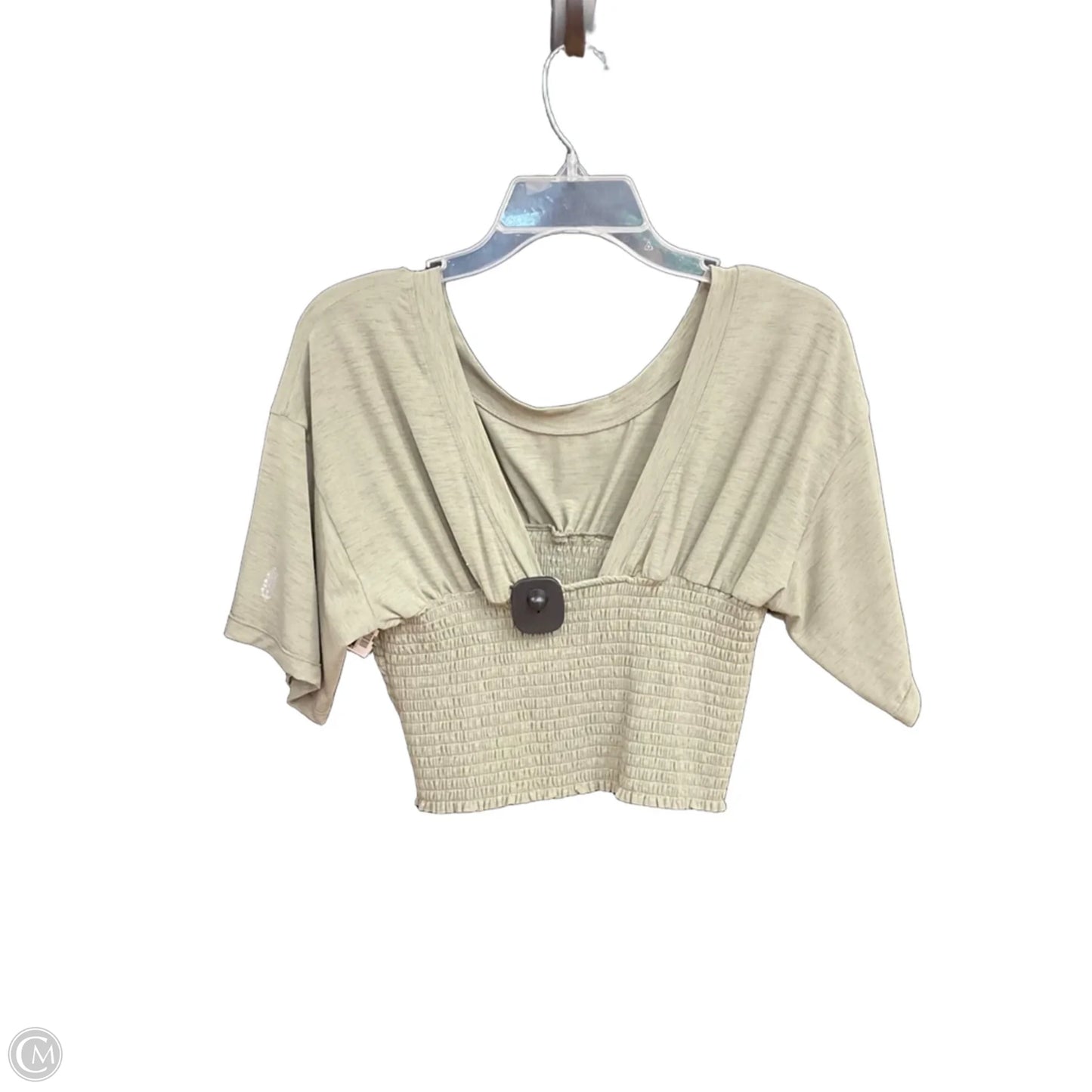 Top Short Sleeve By Free People In Green, Size: Xs