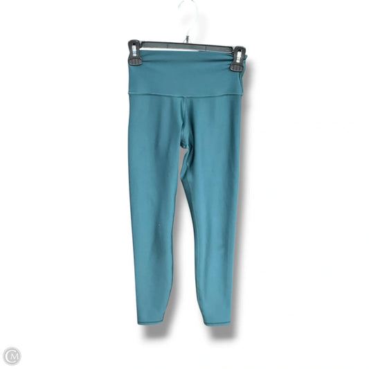 Athletic Leggings By Alo In Green, Size: Xs