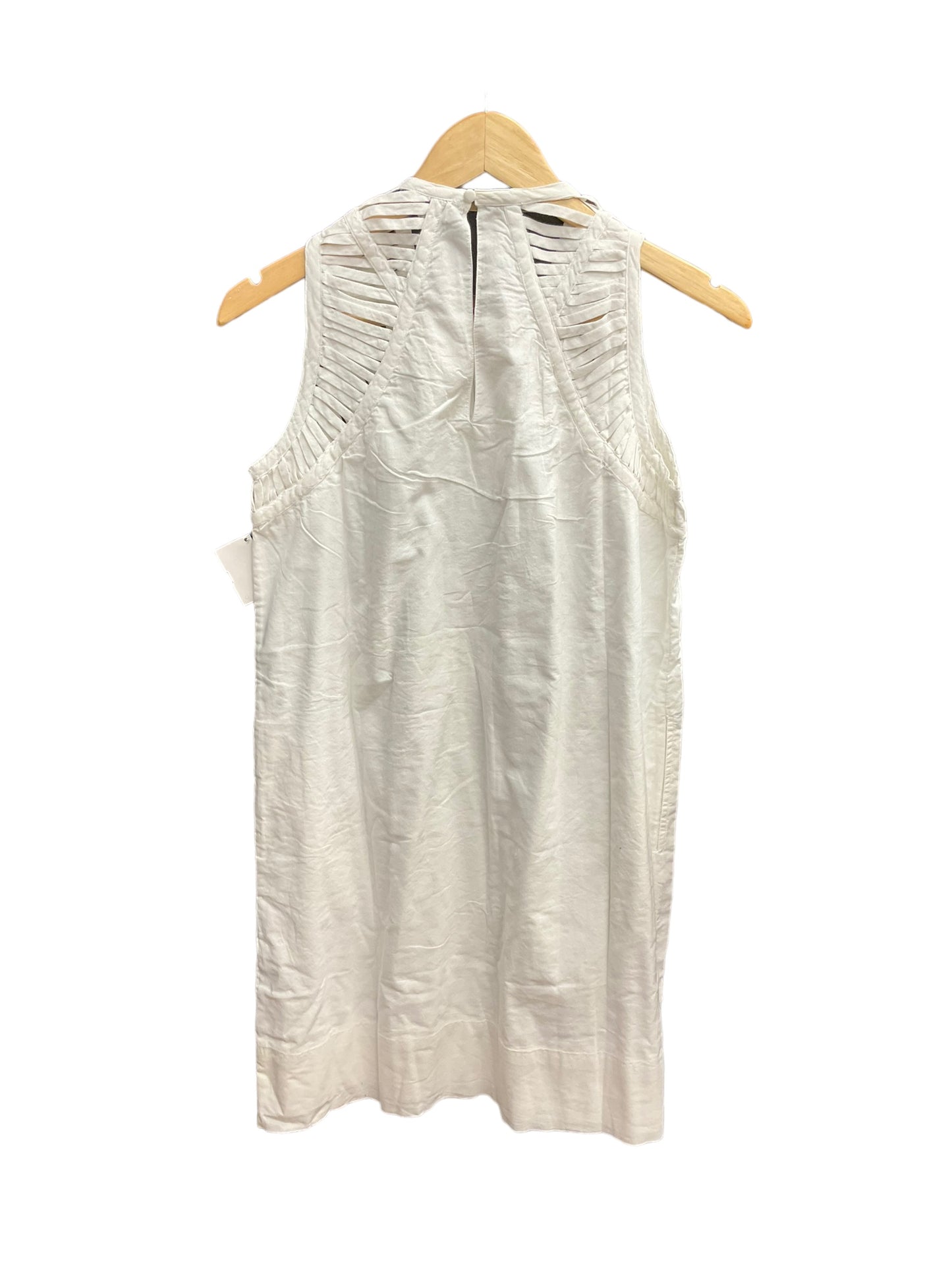 Dress Casual Short By Gretchen Scott In White, Size: Xxl