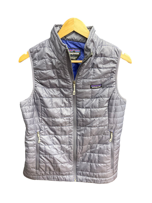 Purple Vest Puffer & Quilted Patagonia, Size M