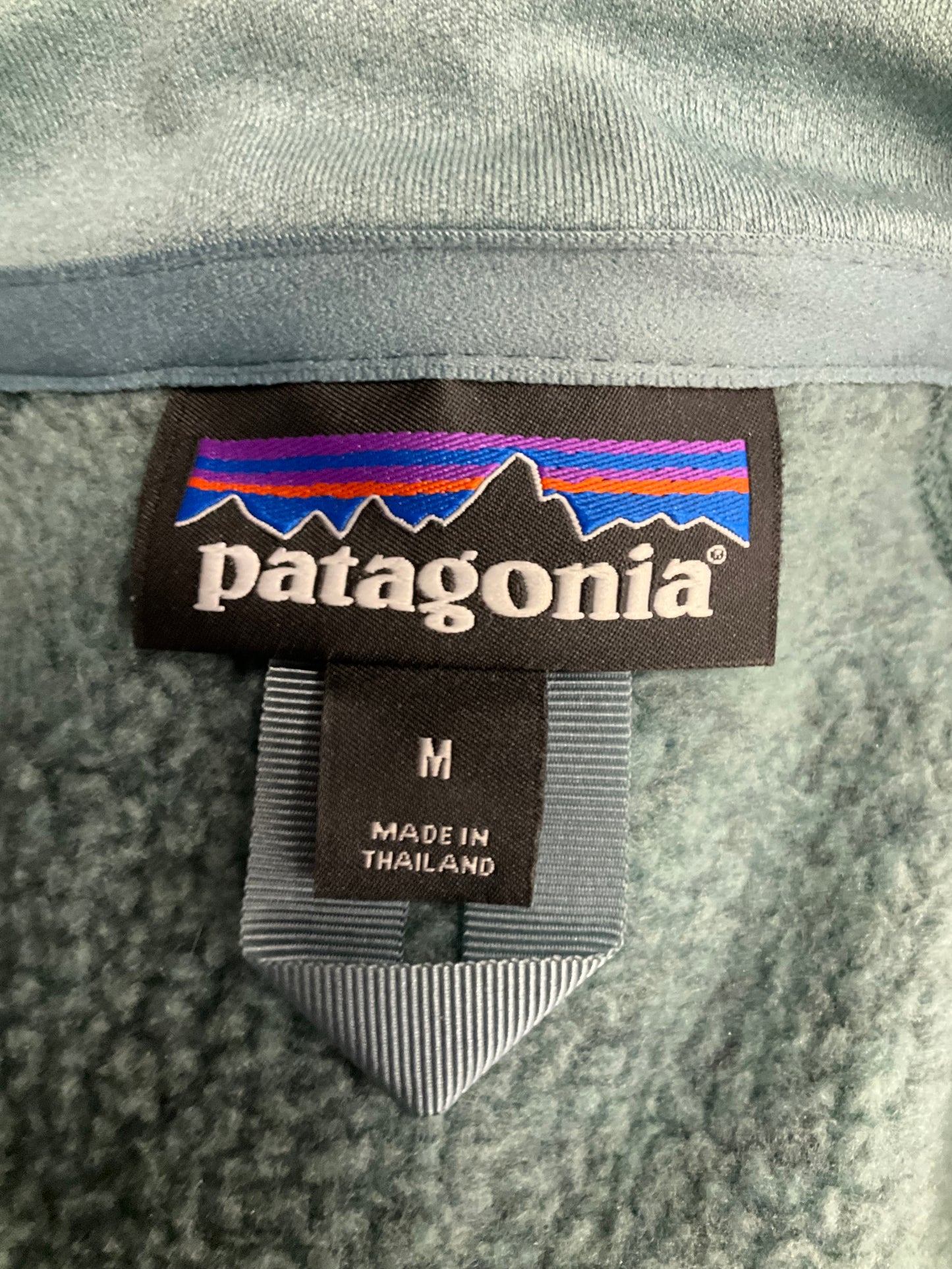 Green Athletic Jacket Patagonia, Size M