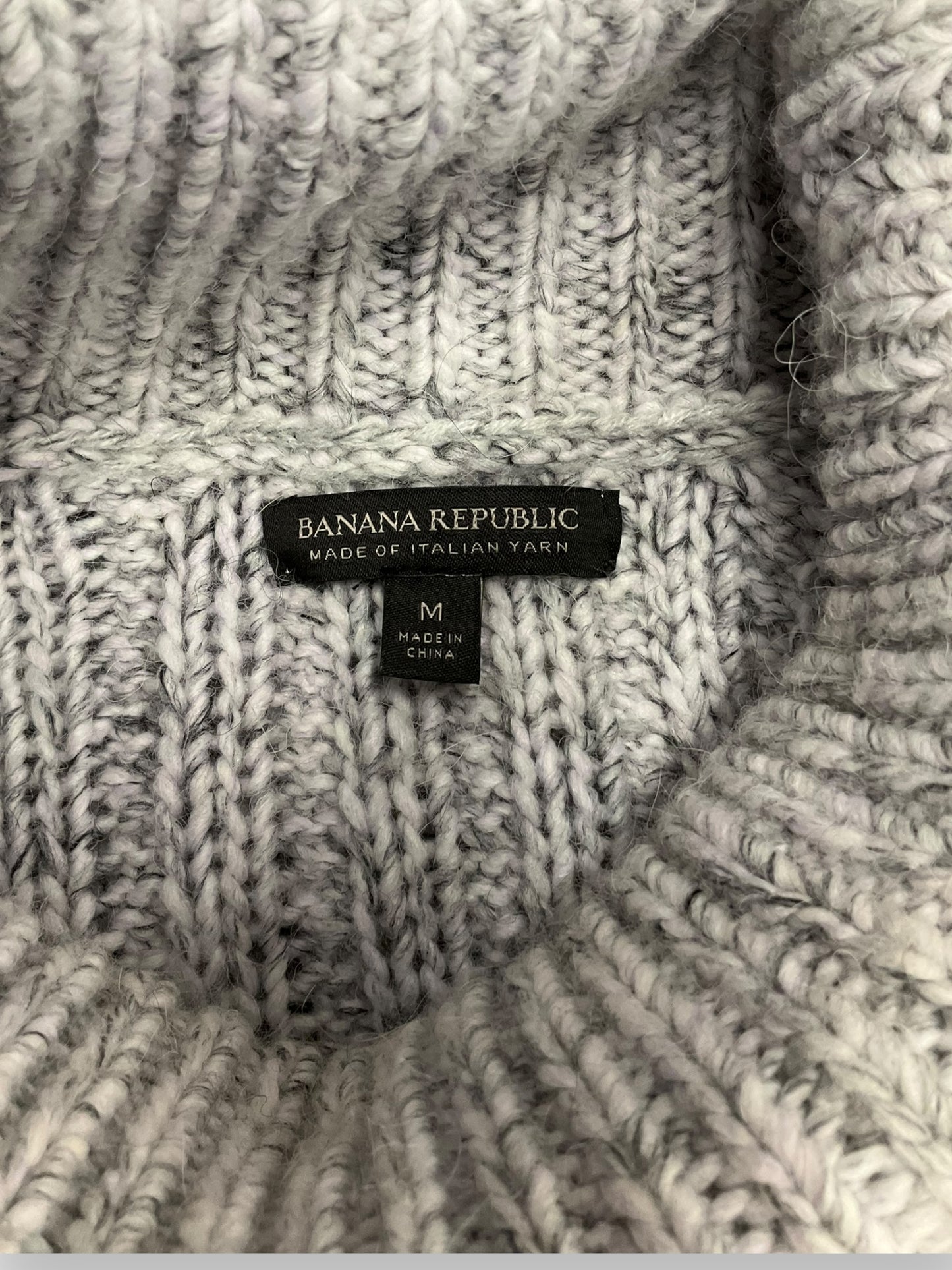 Sweater By Banana Republic In Grey, Size: M