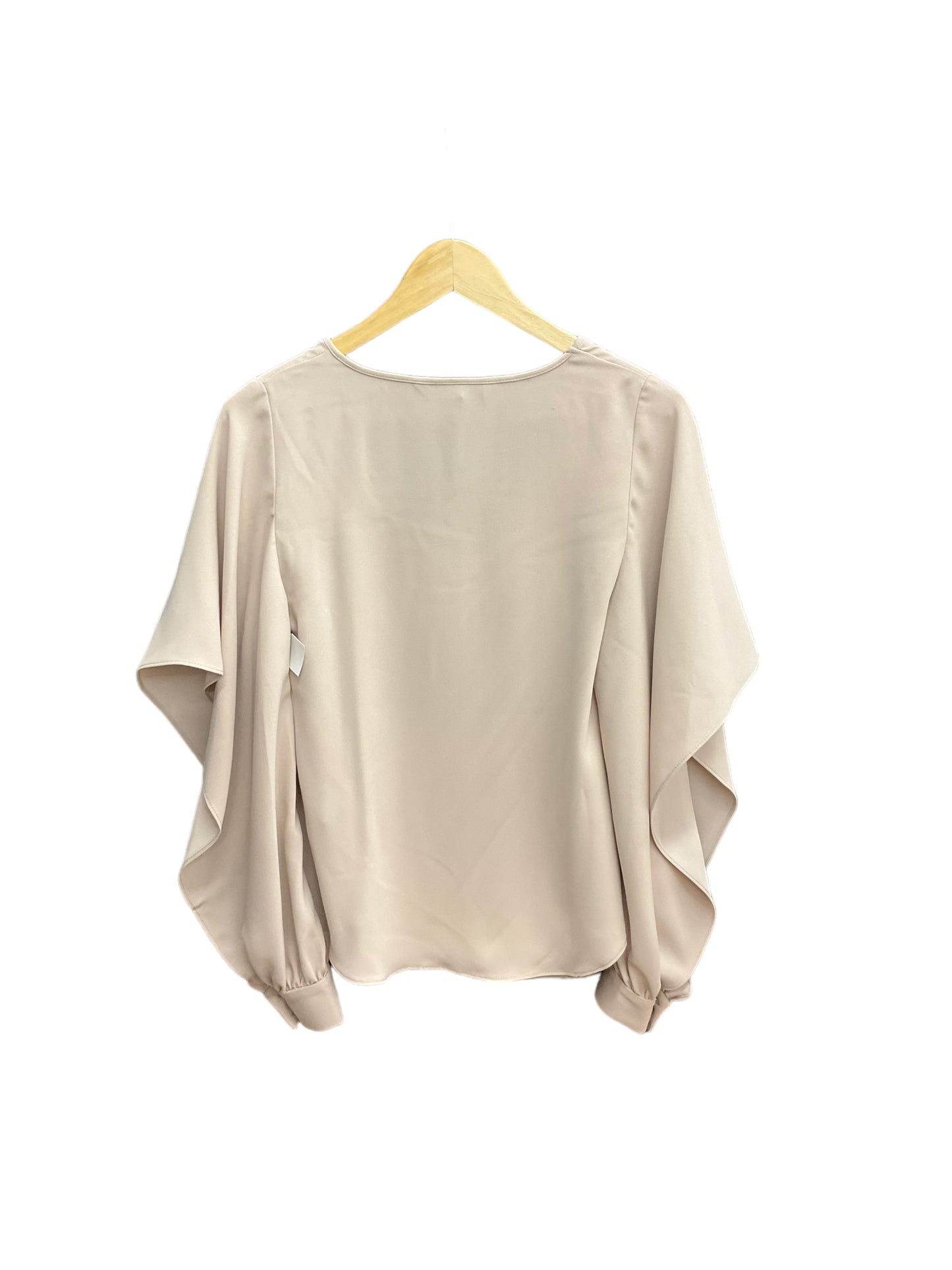 Taupe Top 3/4 Sleeve Trina Turk, Size Xs