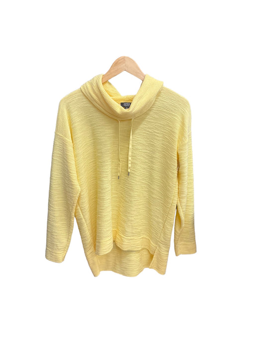 Yellow Top Long Sleeve Jones New York, Size L