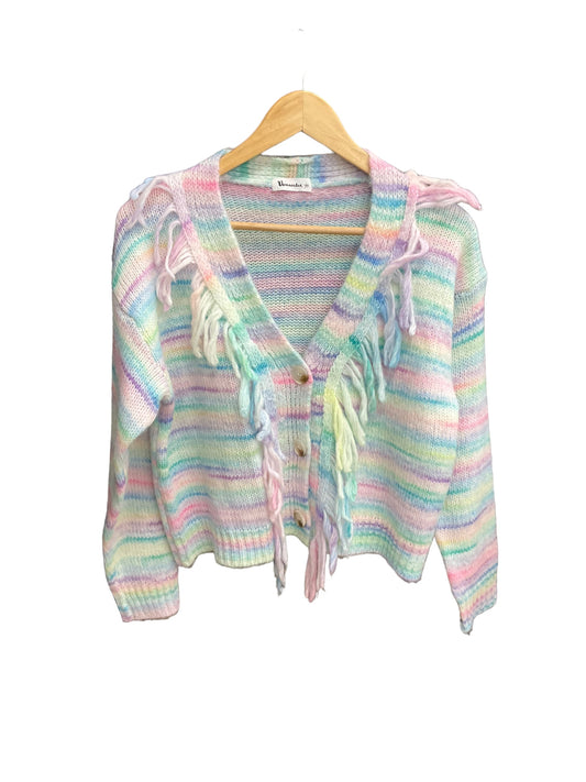 Multi-colored Cardigan Clothes Mentor, Size S