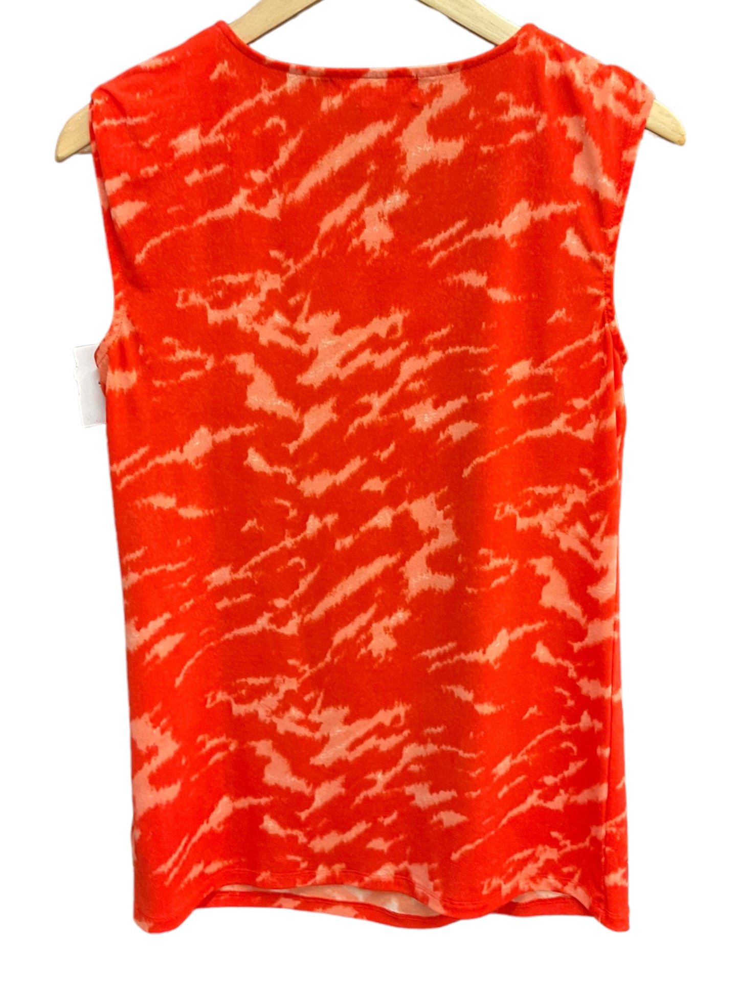 Top Sleeveless By Michael Kors In Orange, Size: M